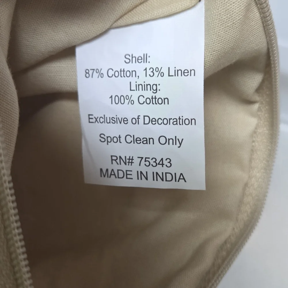 Shine & Sparkle India Cotton Linen 